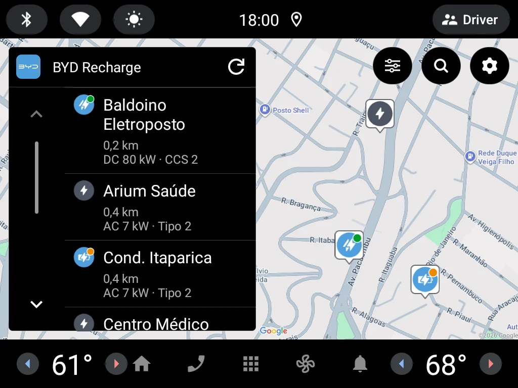 BYD Recharge Auto screenshot