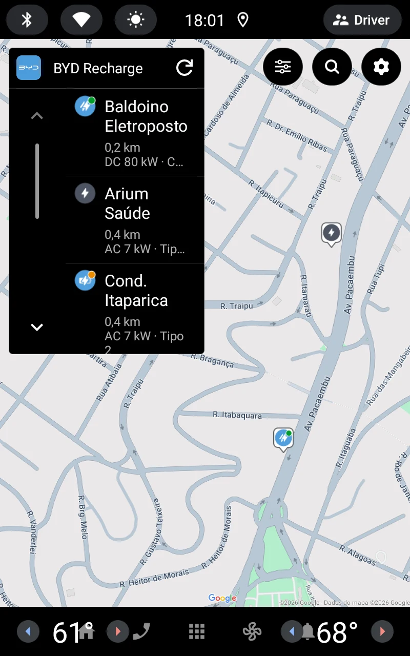 BYD Recharge Auto screenshot